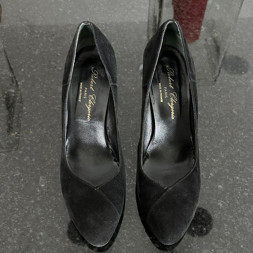 Robert Clergerie Black Heels
